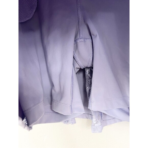 Nike Skort Size XS Purple Skirt Pleated Lace Golf Tennis Pickleball Outdoor Run - Picture 7 of 13